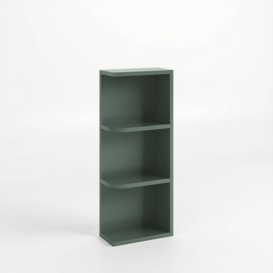 WALL OPEN END SHELF - NO DOOR, 2 FIXED SHELVES