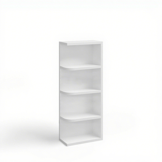 WALL OPEN END SHELF - NO DOOR, 3 FIXED SHELVES