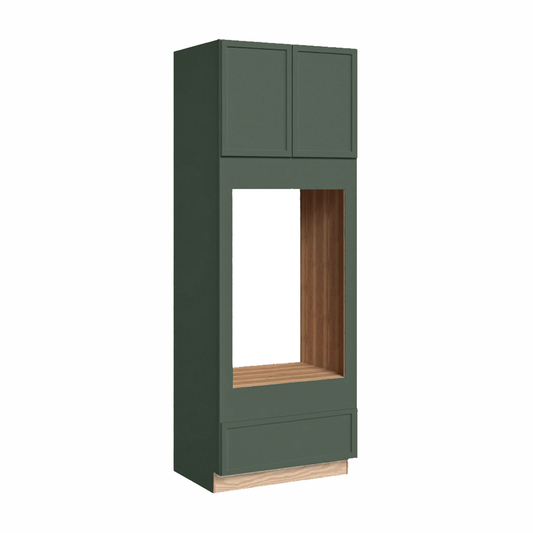 DOUBLE OVEN CABINET - 2 UPPER DOORS AND 1 LOWER DRAWER