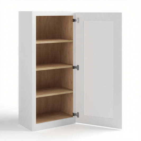 WALL CABINET 42"H -1 DOOR, 3 ADJUSTABLE SHELVES