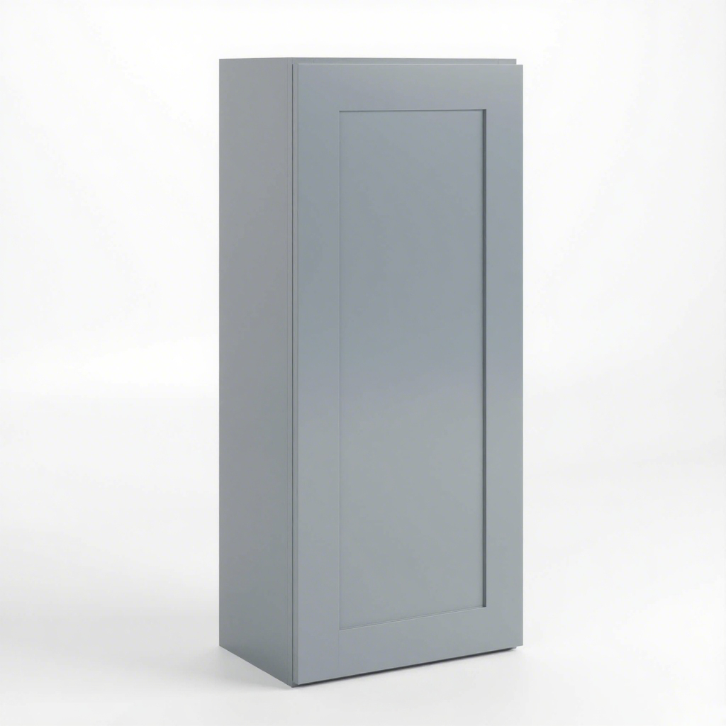 WALL CABINET 42"H -1 DOOR, 3 ADJUSTABLE SHELVES