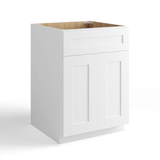 SINK BASE CABINET-2 DUMMY DRAWERS, 2 DOORS