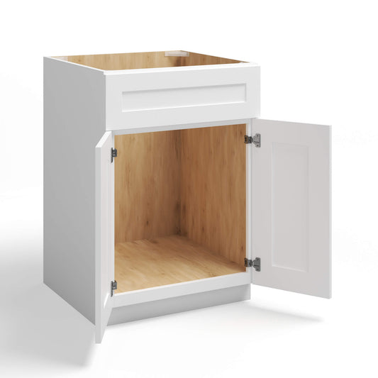 SINK BASE CABINET-2 DUMMY DRAWERS, 2 DOORS