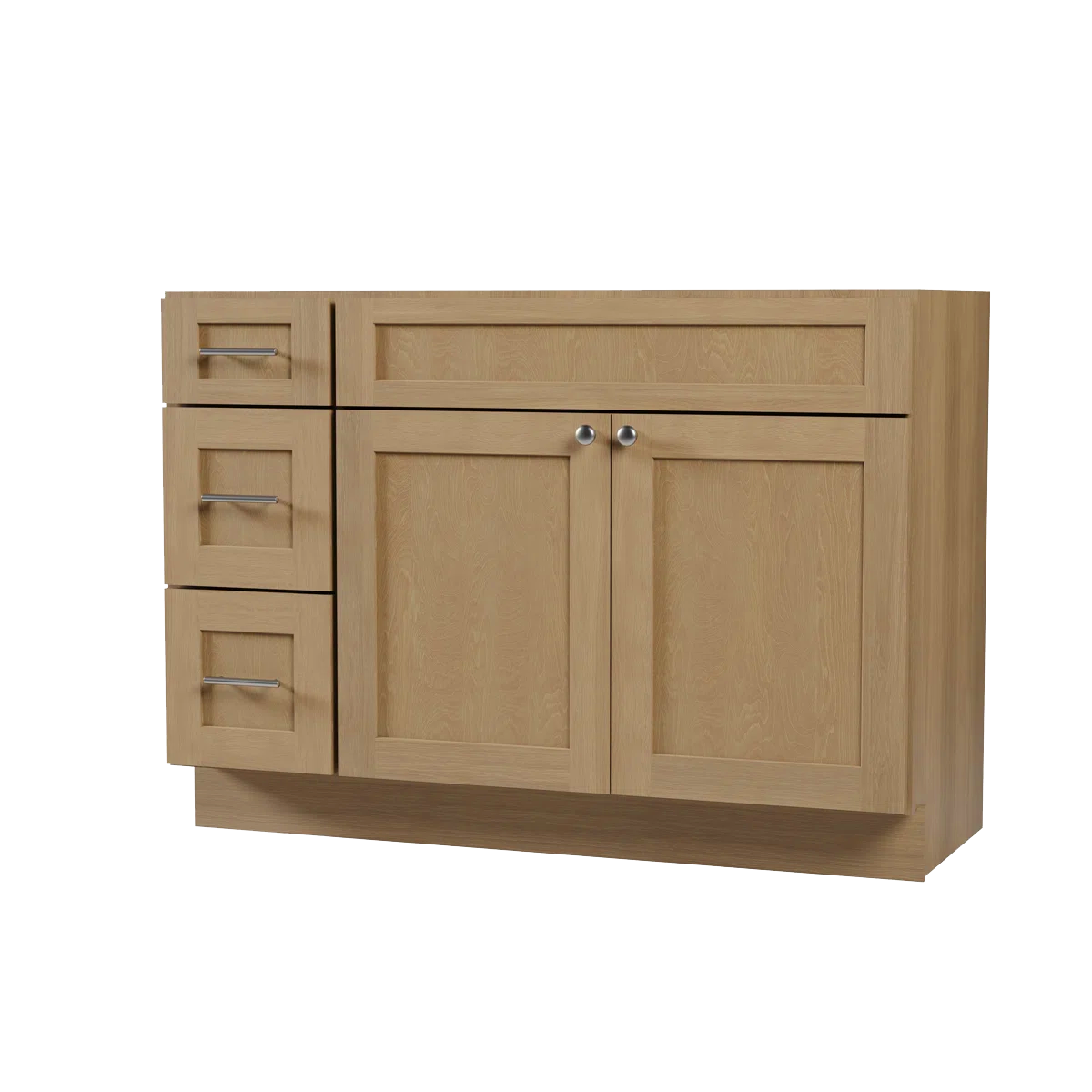 VANITY SINK BASE CABINET - 2 DUMMY DRAWER,2 DRAWERS, 1 DOOR