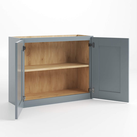 WALL CABINET 36"W - 2 DOORS, 1 ADJUSTABLE SHELF