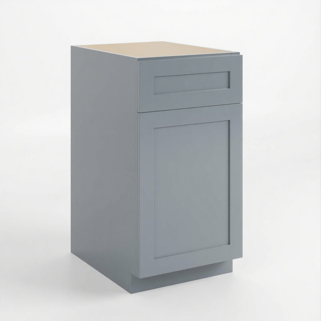 WASTE BASKET CABINET-1 DRAWER, 1 PULL-OUT DOOR