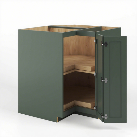 LAZY SUSAN-2 FULL HEIGHT FOLDING DOORS