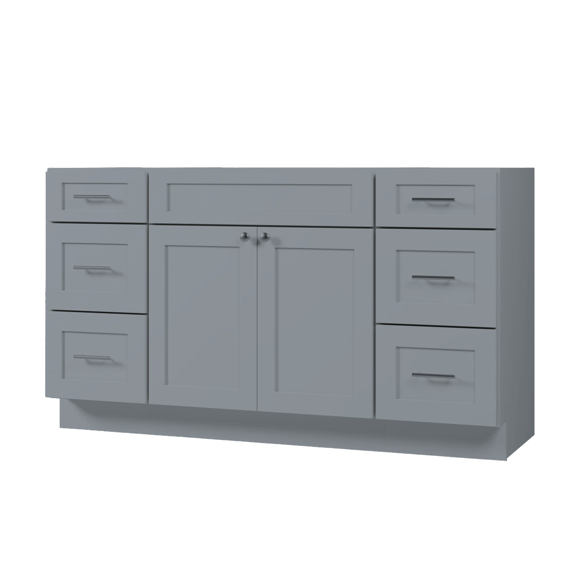 VANITY SINK BASE CABINET - 6 DRAWERS,2 DOORS, 1 DUMMY DRAWER