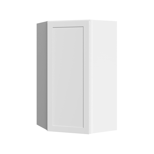 WALL DIAGONAL CORNER - 1 DOOR, 3 ADJUSTABLE SHELVES