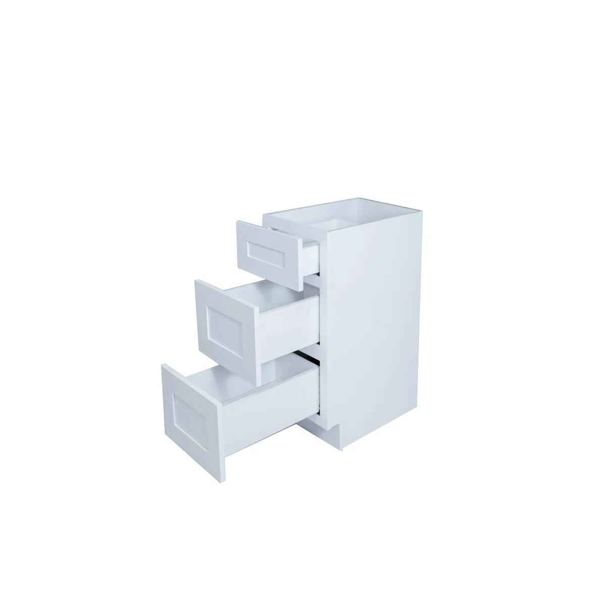 VANITY DRAWER BASE CABINET - 3 DRAWERS