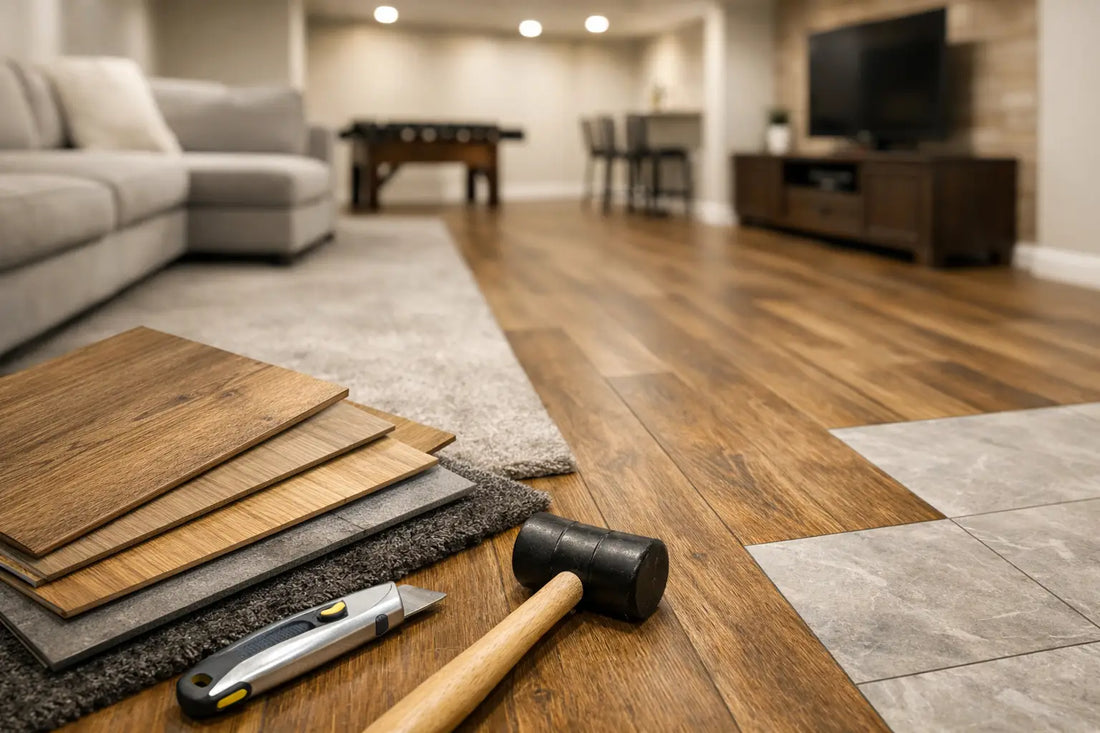 Best Flooring for Basements That Actually Works