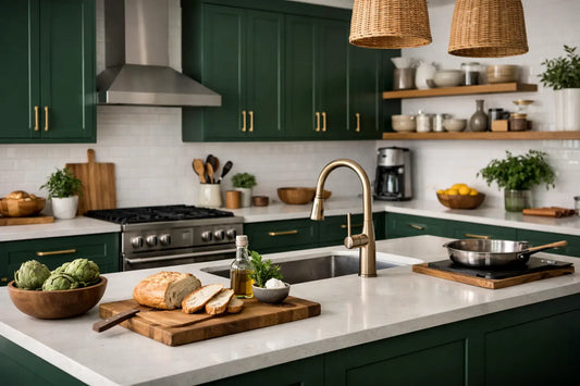 Green Kitchen Cabinets Ideas That Work Hard
