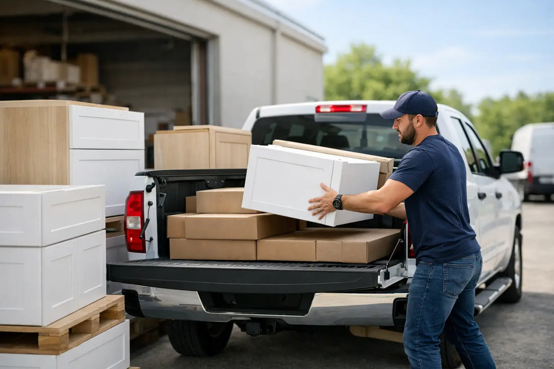 Same Day Cabinet Pickup for Faster Remodels