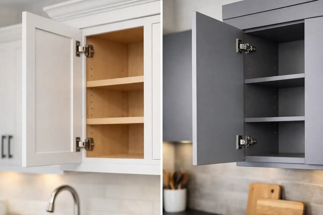 Framed Versus Frameless Cabinets: Key Differences