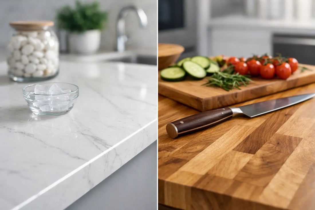 Quartz Versus Butcher Block: Which Fits?