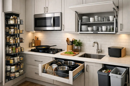 Best Cabinets for Small Kitchens That Work Harder