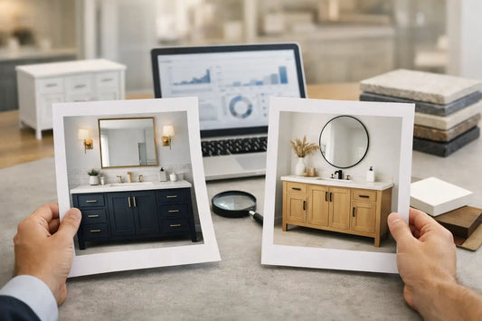 How to Compare Companies That Sell Bathroom Vanities