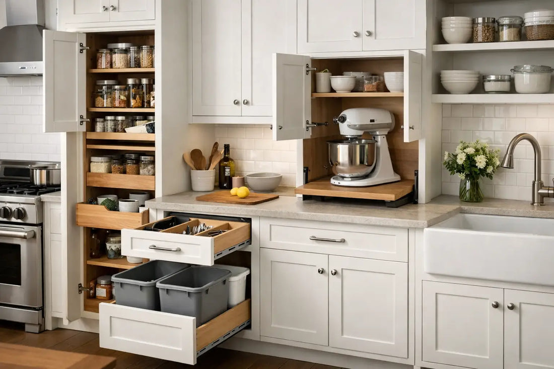Shaker Kitchen Cabinets That Work Harder