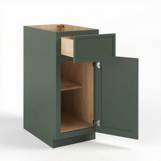 BASE CABINET-1 DRAWER, 1 DOOR, 1 ADJUSTABLE SHELF