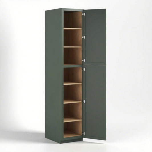 TALL PANTRY, 1 UPPER DOOR AND 1 LOWER DOOR