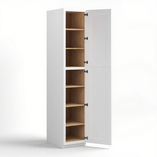 TALL PANTRY, 1 UPPER DOOR AND 1 LOWER DOOR