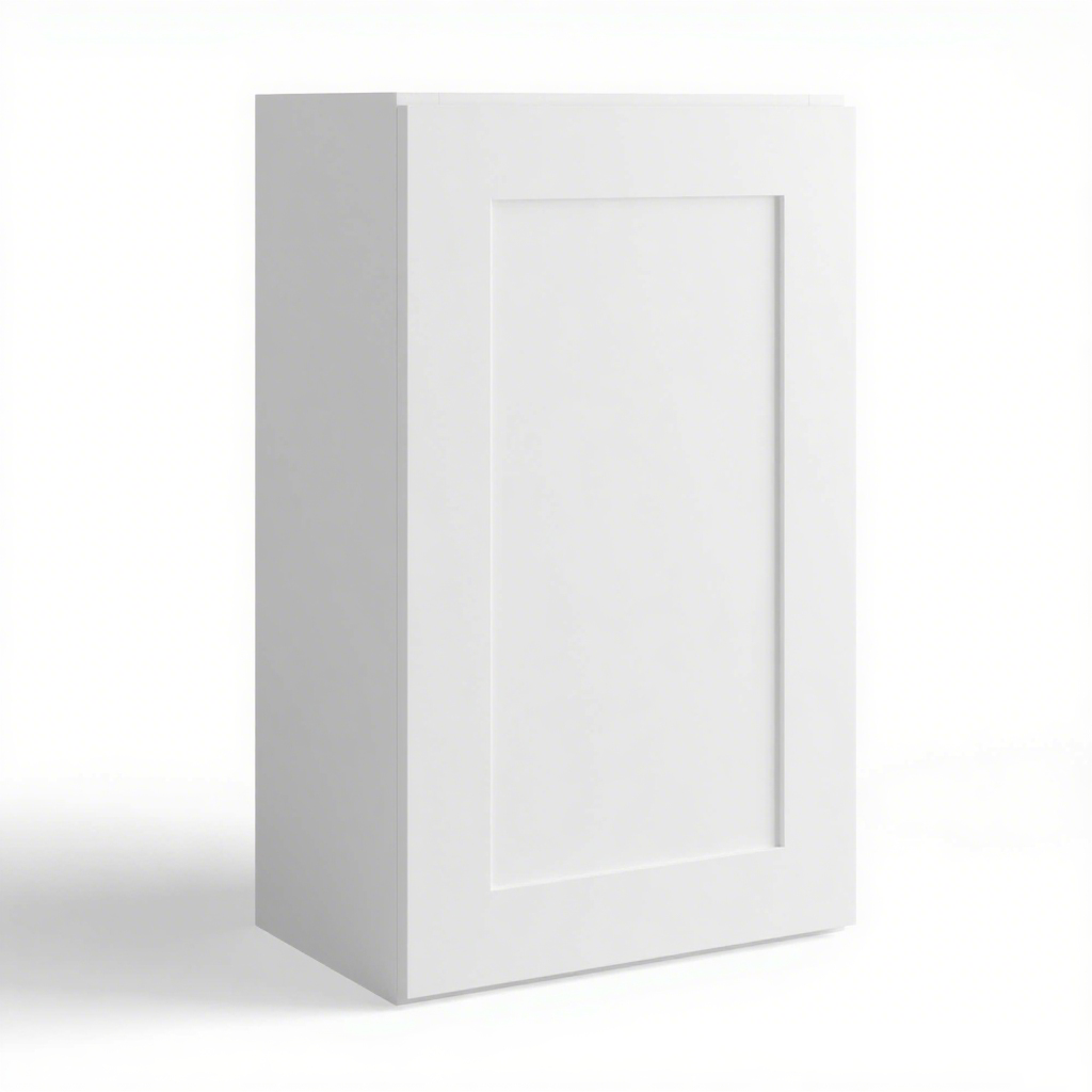 WALL CABINET 30"H -1 DOOR, 2 ADJUSTABLE SHELVES