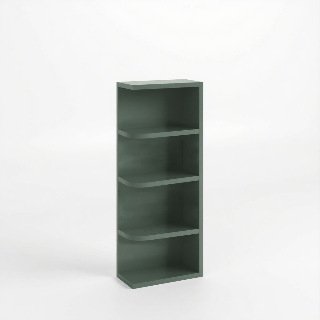 WALL OPEN END SHELF - NO DOOR, 3 FIXED SHELVES