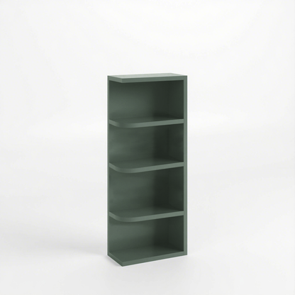 WALL OPEN END SHELF - NO DOOR, 3 FIXED SHELVES