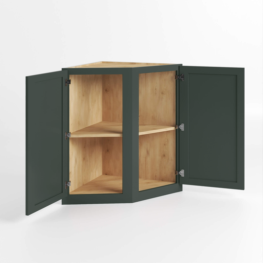 WALL END CORNER- 2 DOORS, 2 SHELVES