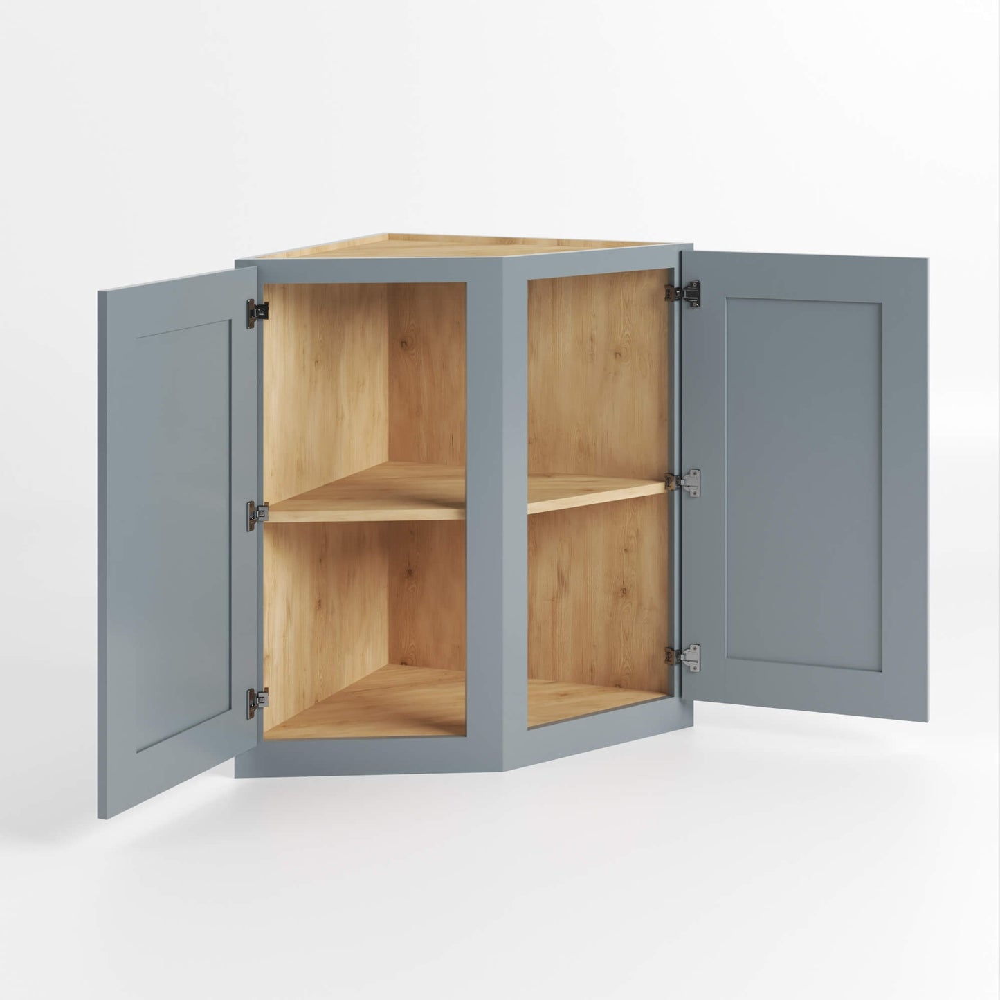 WALL END CORNER- 2 DOORS, 2 SHELVES