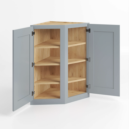 WALL END CORNER - 2 DOOR, 3 SHELVES