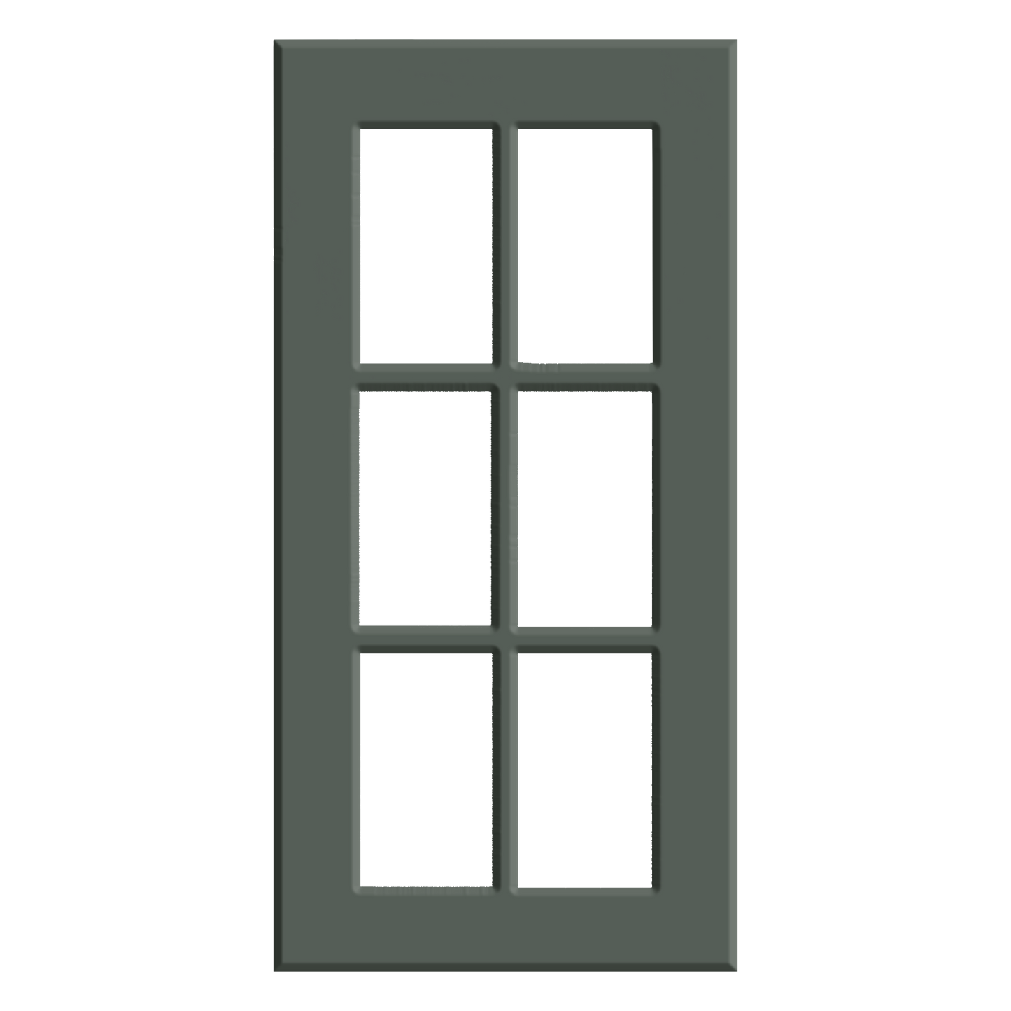 GLASS DOOR WITH MULLIONS