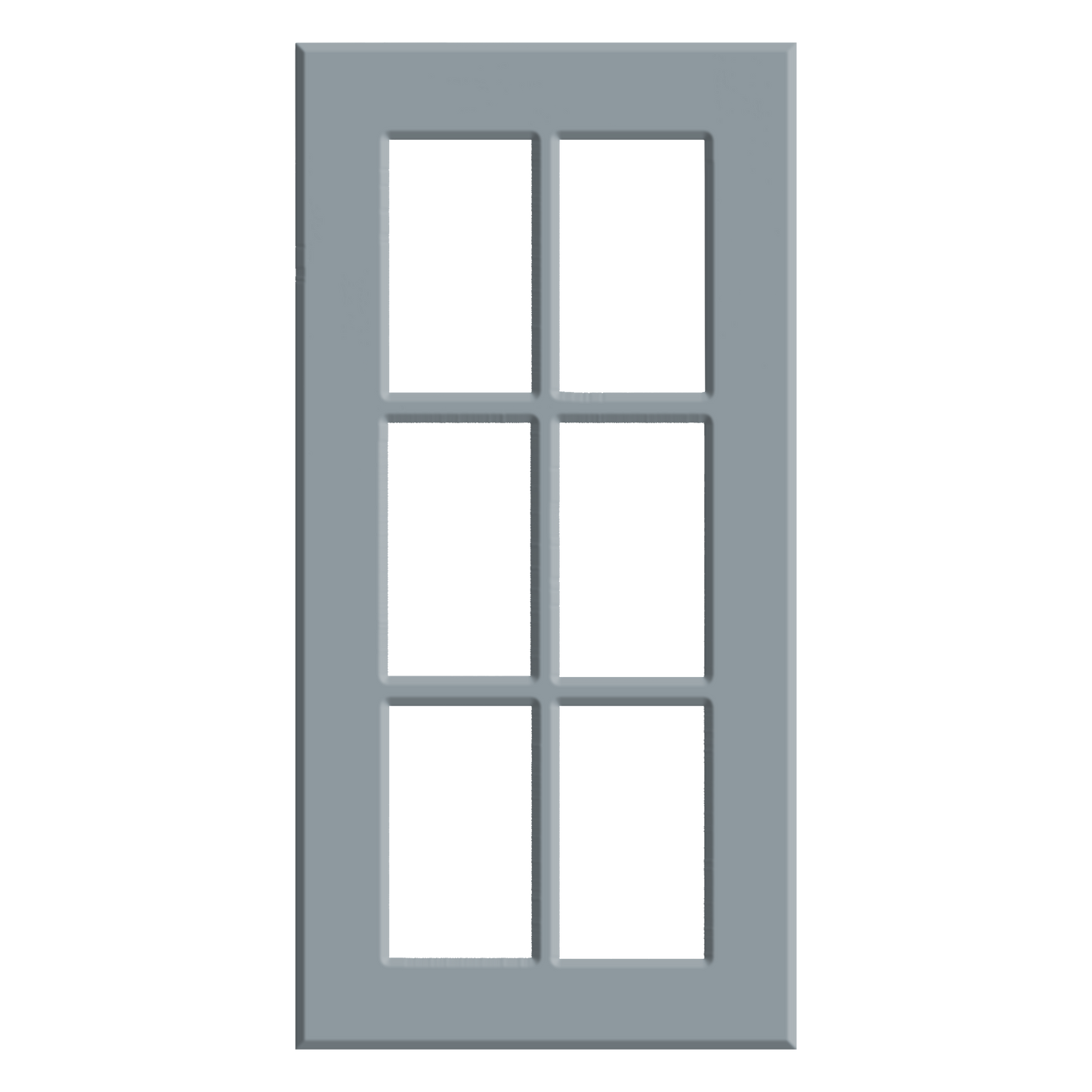 GLASS DOOR WITH MULLIONS