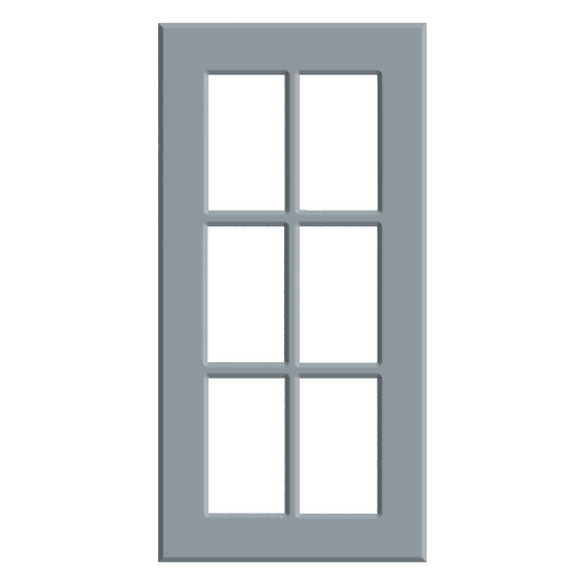 GLASS DOOR WITH MULLIONS
