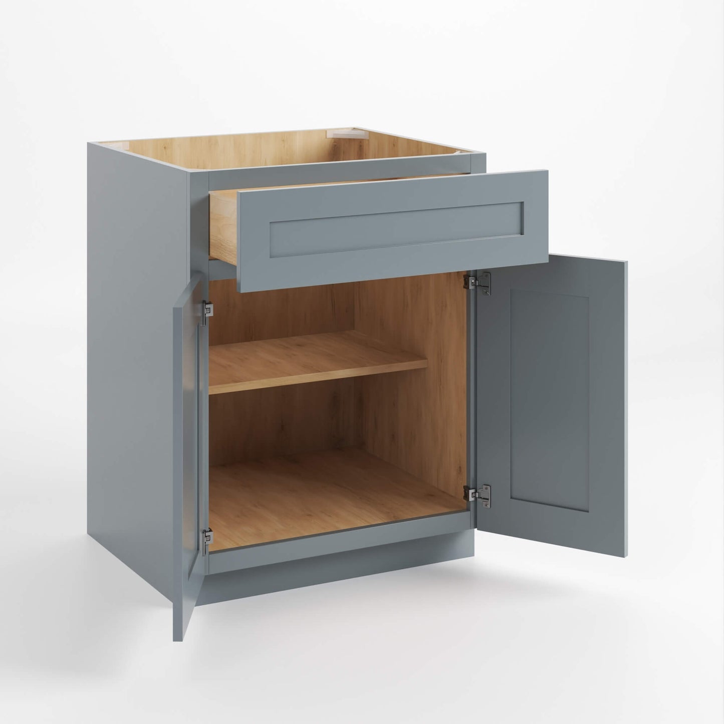 BASE CABINET-1 DRAWER, 2 DOOR, 1 ADJUSTABLE SHELF