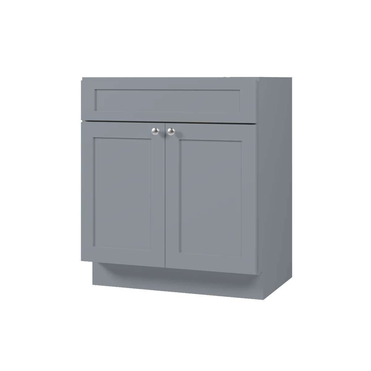 VANITY SINK BASE CABINET - 1 DUMMY DRAWER, 2 DOORS