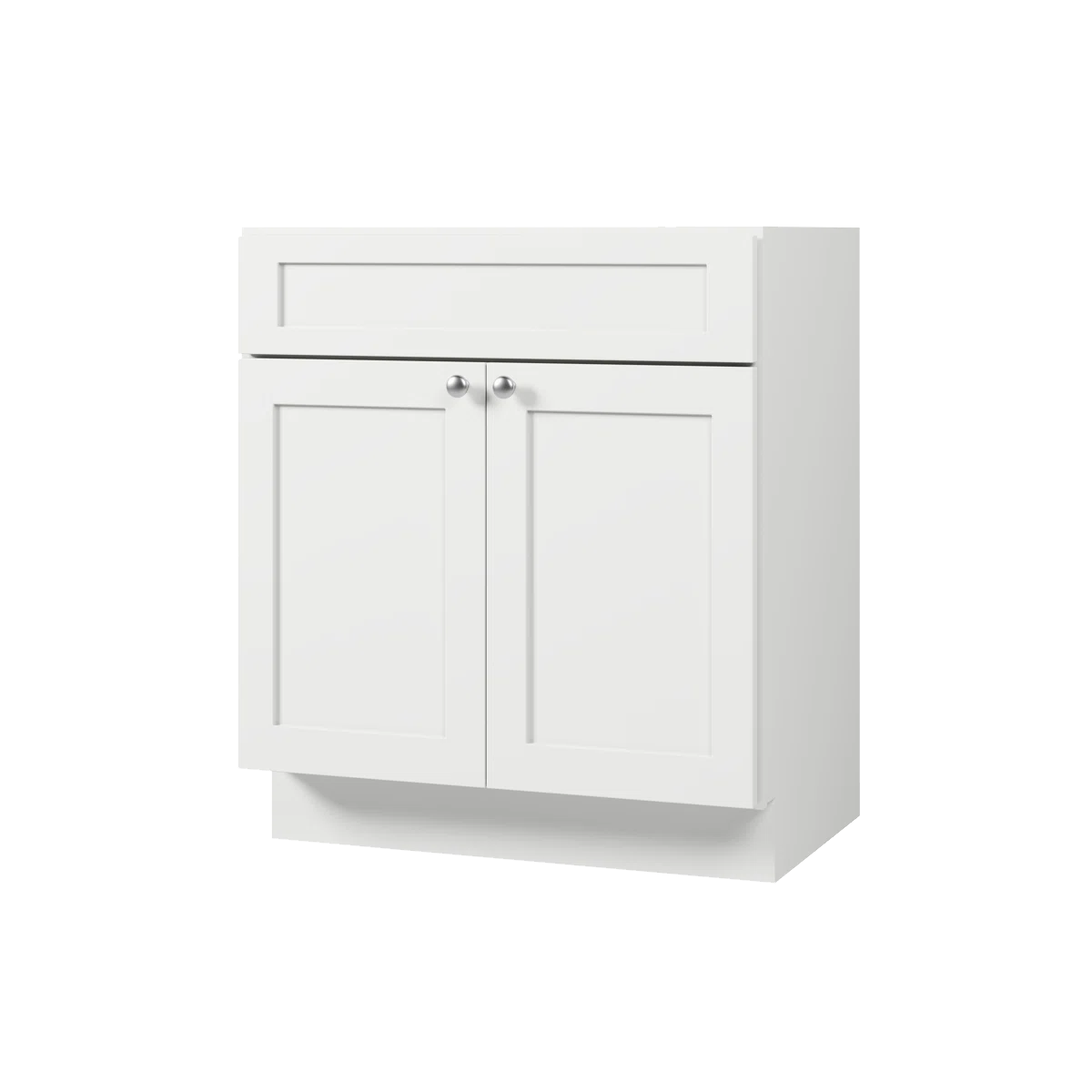 VANITY SINK BASE CABINET - 1 DUMMY DRAWER, 2 DOORS