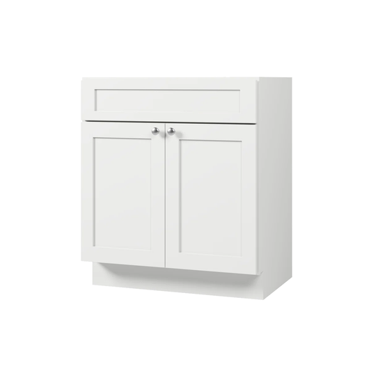 VANITY SINK BASE CABINET - 1 DUMMY DRAWER, 2 DOORS
