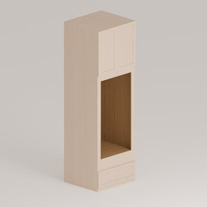 DOUBLE OVEN CABINET - 2 UPPER DOORS AND 1 LOWER DRAWER