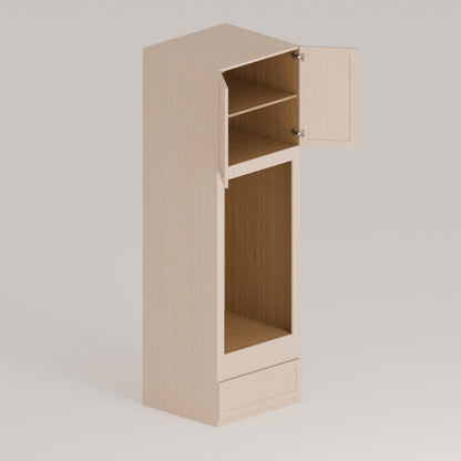 DOUBLE OVEN CABINET - 2 UPPER DOORS AND 1 LOWER DRAWER