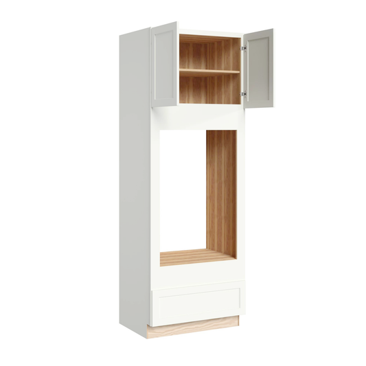 DOUBLE OVEN CABINET - 2 UPPER DOORS AND 1 LOWER DRAWER