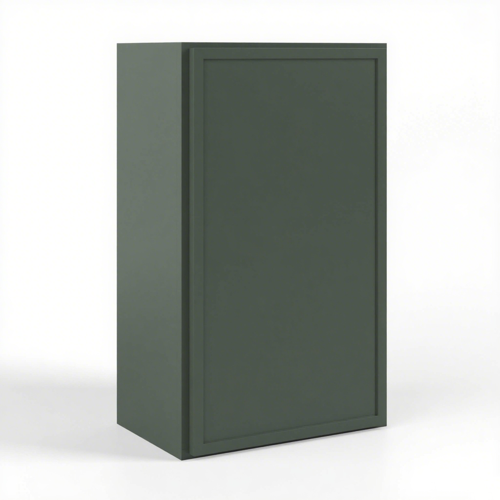 WALL CABINET-1 DOOR, 3 ADJUSTABLE SHELVES