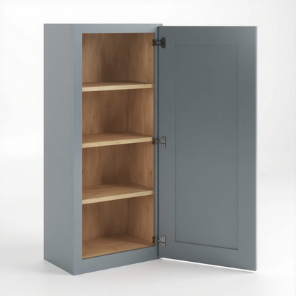 WALL CABINET 42"H -1 DOOR, 3 ADJUSTABLE SHELVES