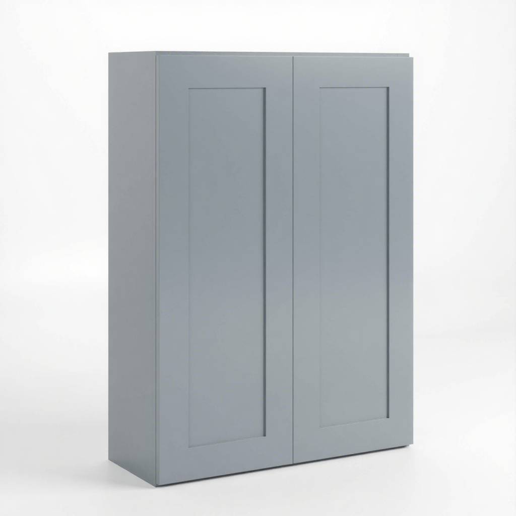 WALL CABINET 42"H - 2 DOORS, 3 ADJUSTABLE SHELVES