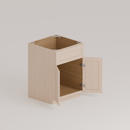 SINK BASE CABINET-2 DUMMY DRAWERS, 2 DOORS