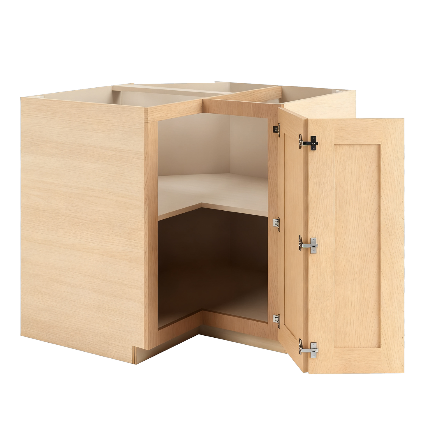 LAZY SUSAN-2 FULL HEIGHT FOLDING DOORS