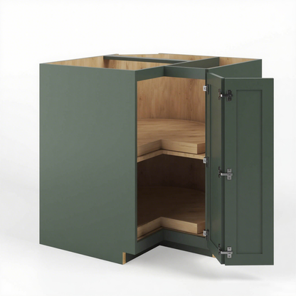 LAZY SUSAN-2 FULL HEIGHT FOLDING DOORS