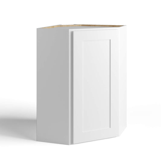 WALL DIAGONAL CORNER - 1 DOOR, 2 ADJUSTABLE SHELVES