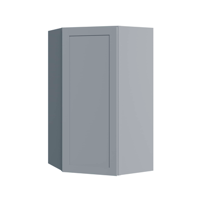 WALL DIAGONAL CORNER - 1 DOOR, 3 ADJUSTABLE SHELVES