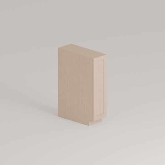 BASE SPICE RACK CABINET-1 FULL HEIGHT DOOR(PULL-OUT), 3 FIXED SHELF